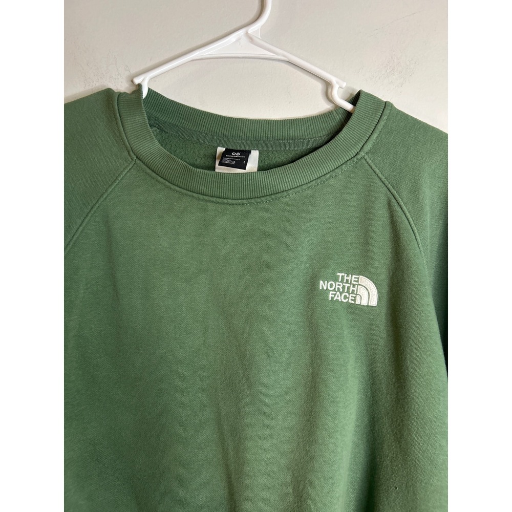 The North Face Green Sweatshirt Mens Large - Picture 3 of 8